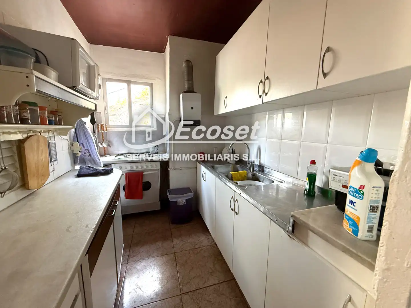 Cocina de Casa o chalet en venta en Vallirana con Calefacción, Jardín privado y Terraza