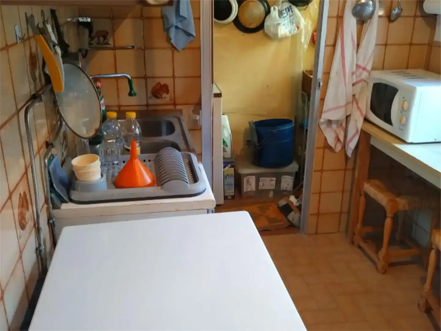 Kitchen of Flat for sale in Mijares  with Storage room and Furnished