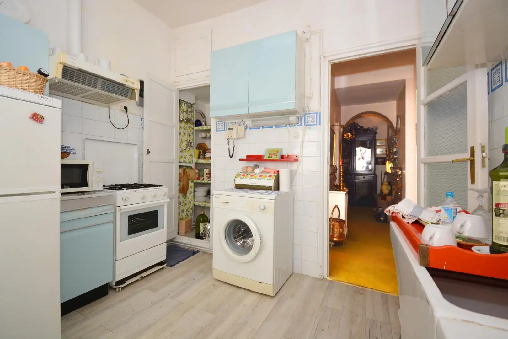 Küche von Wohnung zum Verkauf in Madrid mit Heizung und Balkon
