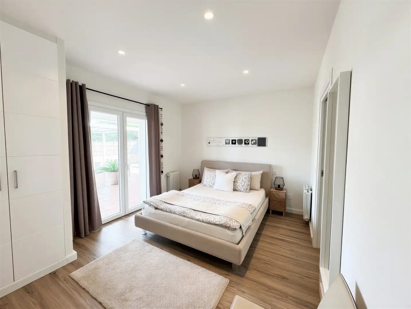 Schlafzimmer von Country house zum Verkauf in Llucmajor mit Klimaanlage, Abstellraum und Schwimmbad