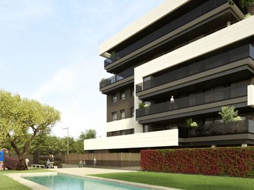 New build Flat with balcony for sale in Carrer Maria Montesori