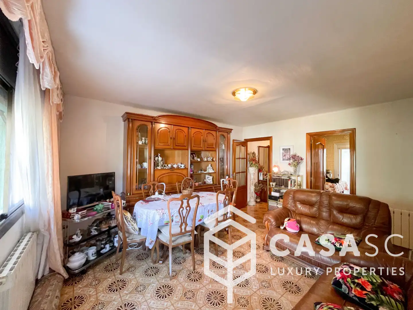 Sala de estar de Piso en venta en Cerdanyola del Vallès con Calefacción, Amueblado y Balcón