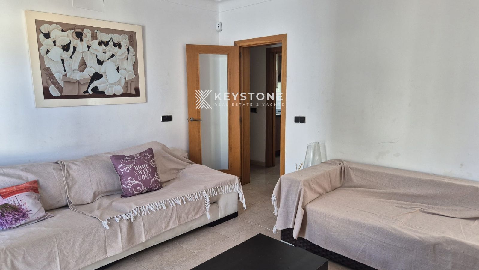 Living room of Flat to rent in  Palma de Mallorca  with Air Conditioner, Terrace and Furnished