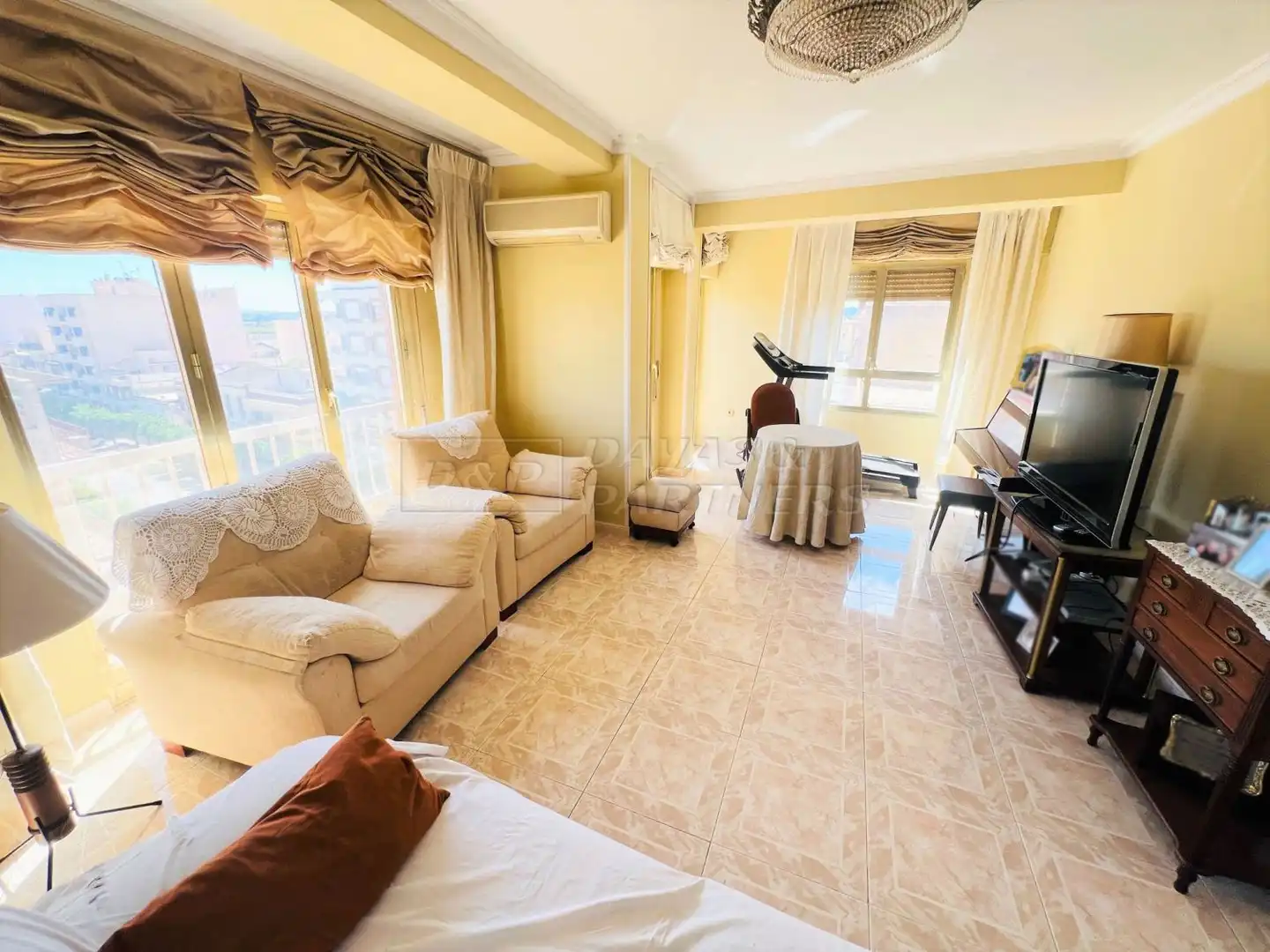 Sala de estar de Apartamento en venta en Callosa de Segura con Aire acondicionado, Terraza y Balcón