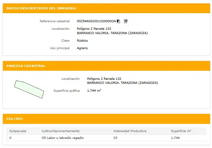 Rural land for sale in Tarazona, imagen 2