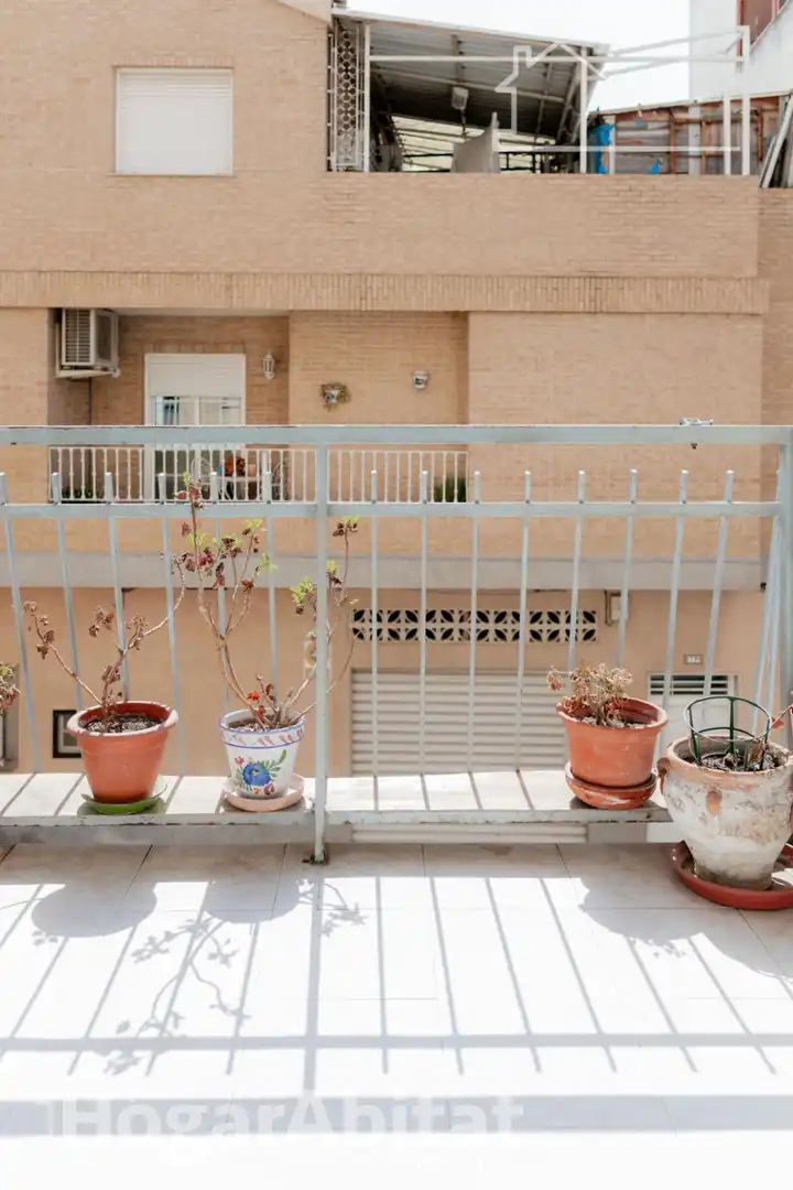 Balcony of Flat for sale in Paterna  with Terrace and Balcony