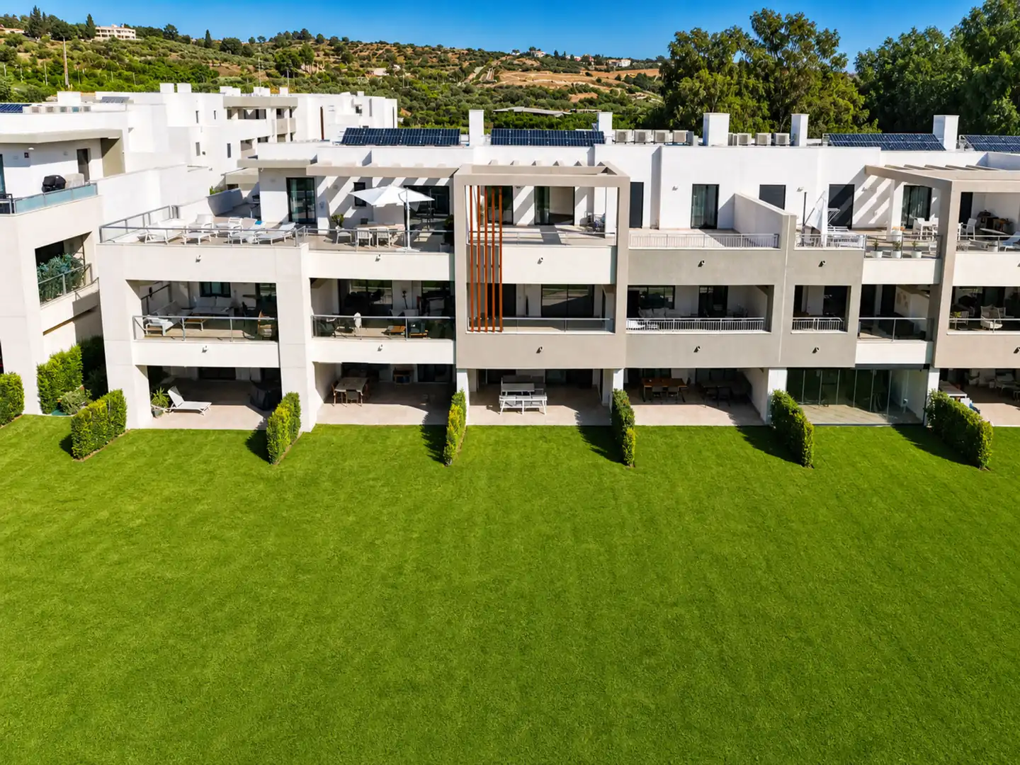 Vista exterior de Planta baja en venta en Casares con Aire acondicionado, Jardín privado y Terraza