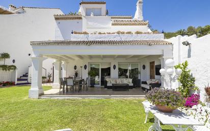 Garden of Single-family semi-detached for sale in Marbella  with Air Conditioner and Terrace