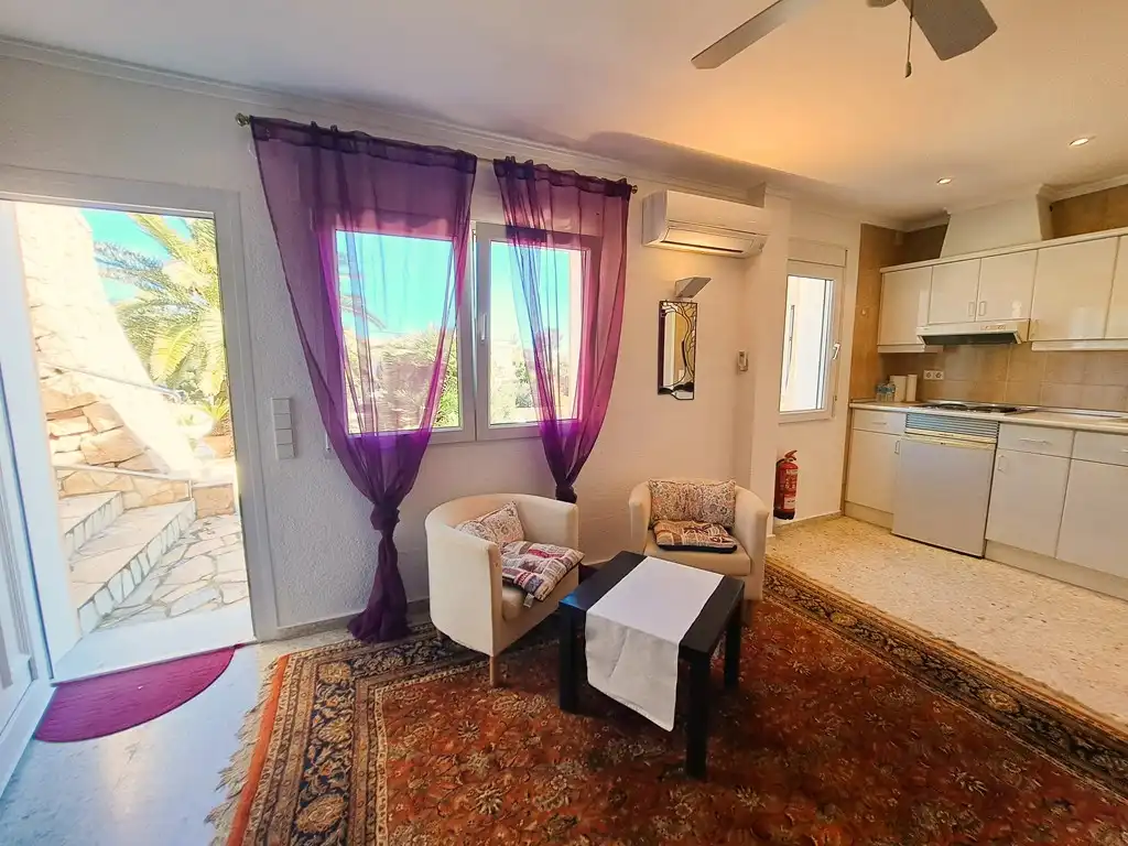 Living room of Houses for sale in Dénia  with Air Conditioner, Heating and Private garden