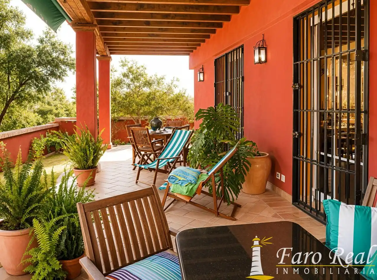Terraza de Casa o chalet en venta en Sanlúcar de Barrameda con Aire acondicionado, Jardín privado y Terraza