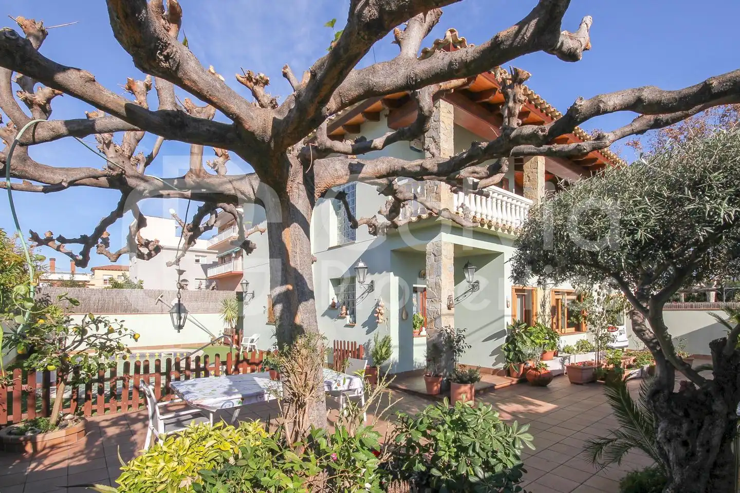 Terraza de Casa o chalet en venta en Castelldefels con Aire acondicionado, Calefacción y Jardín privado