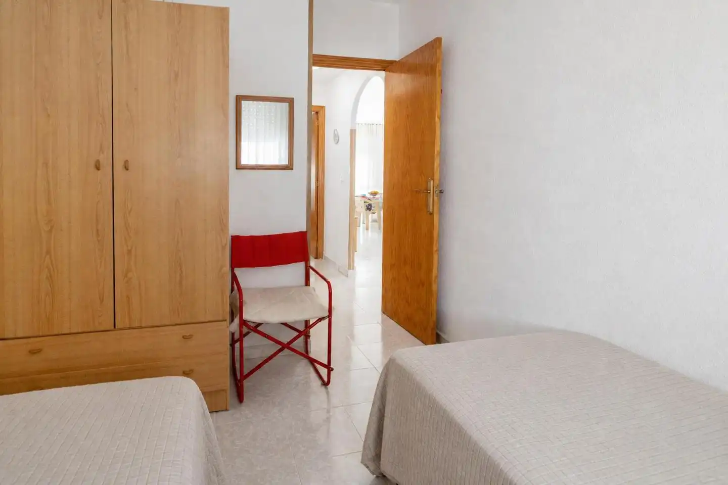 Bedroom of Flat for sale in Santa Pola  with Terrace and Furnished