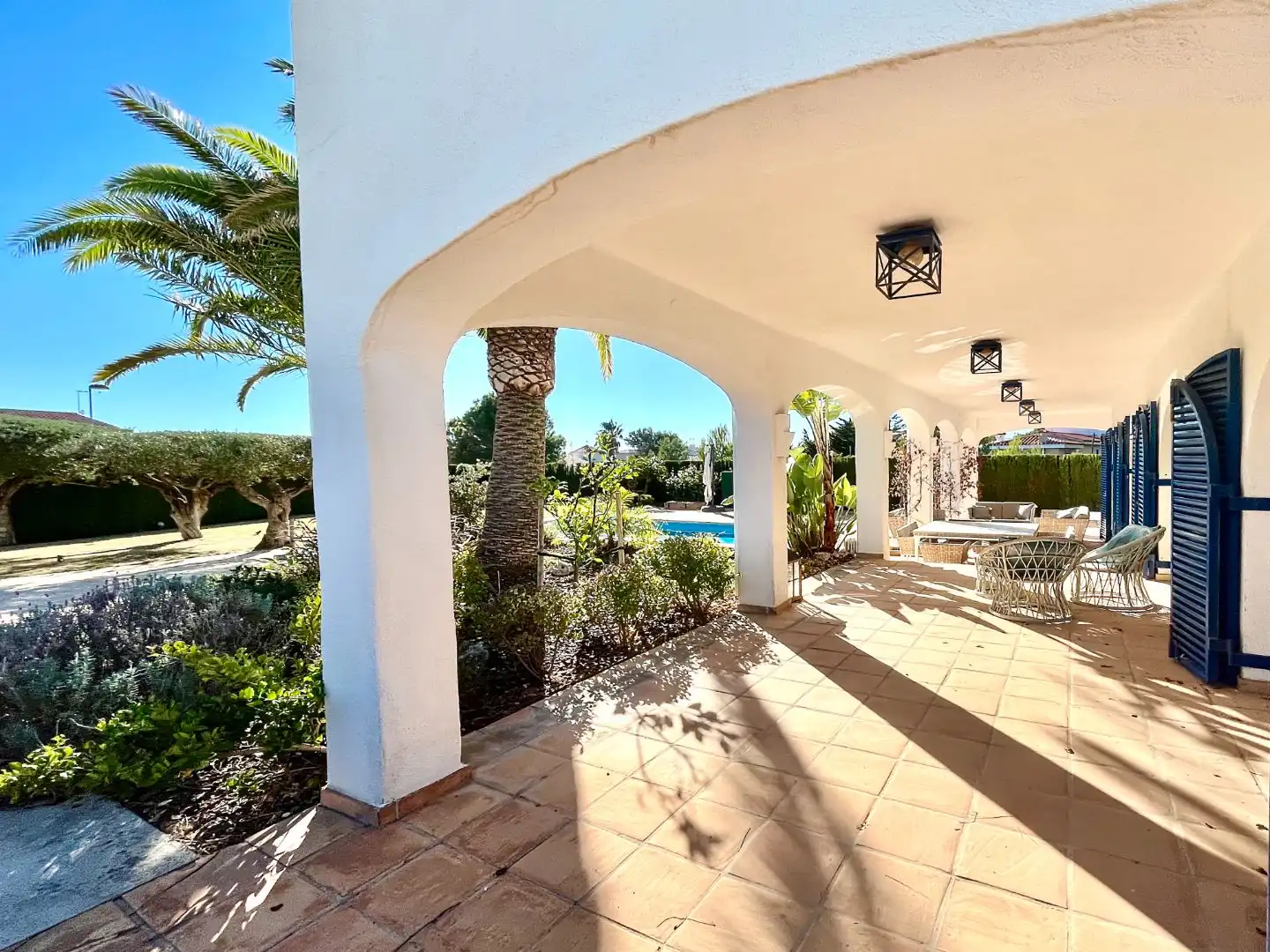 Terraza de Casa o chalet en venta en L'Ametlla de Mar  con Aire acondicionado, Terraza y Piscina