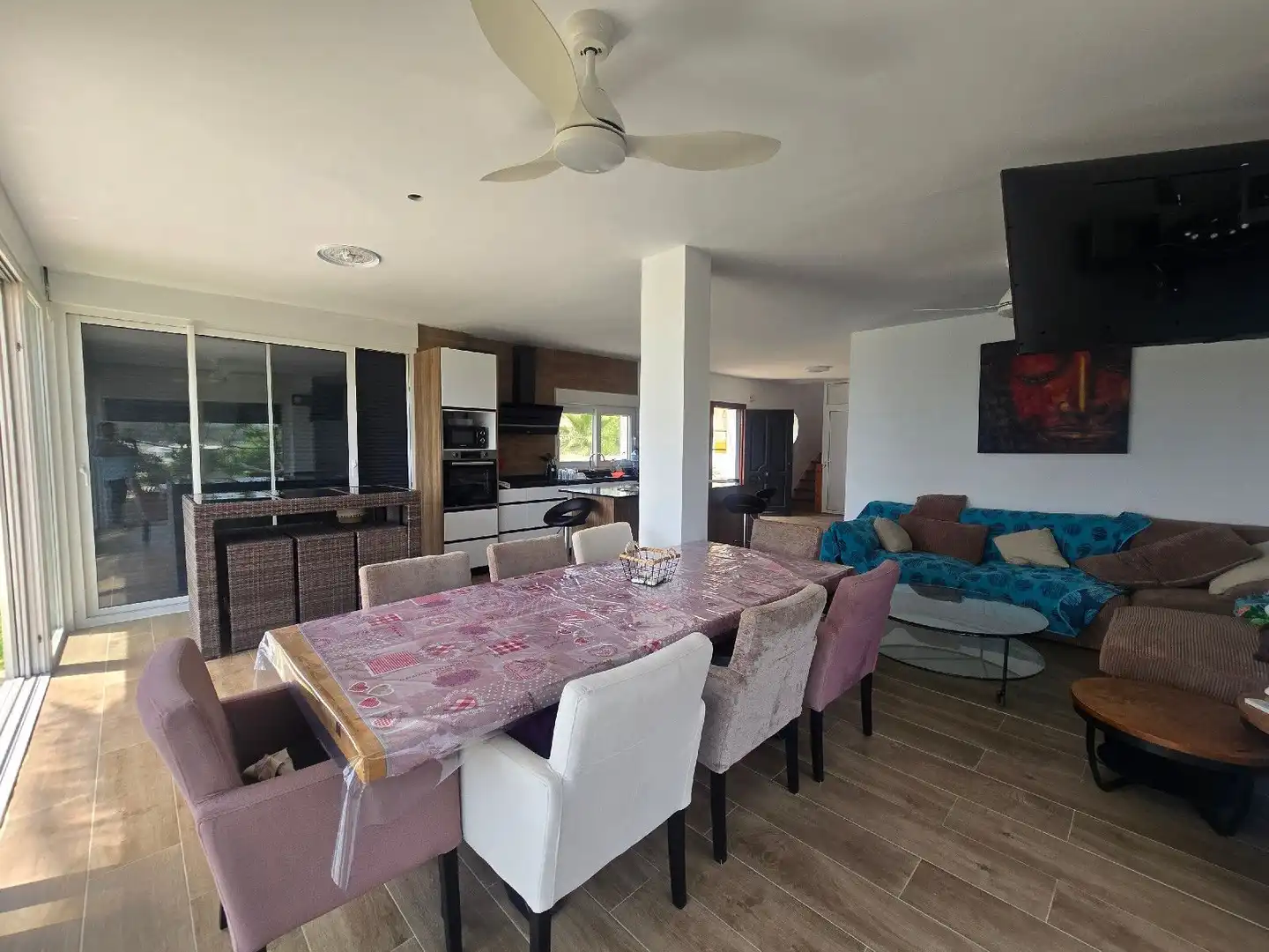 Dining room of Houses for sale in Vera  with Air Conditioner, Terrace and Swimming Pool
