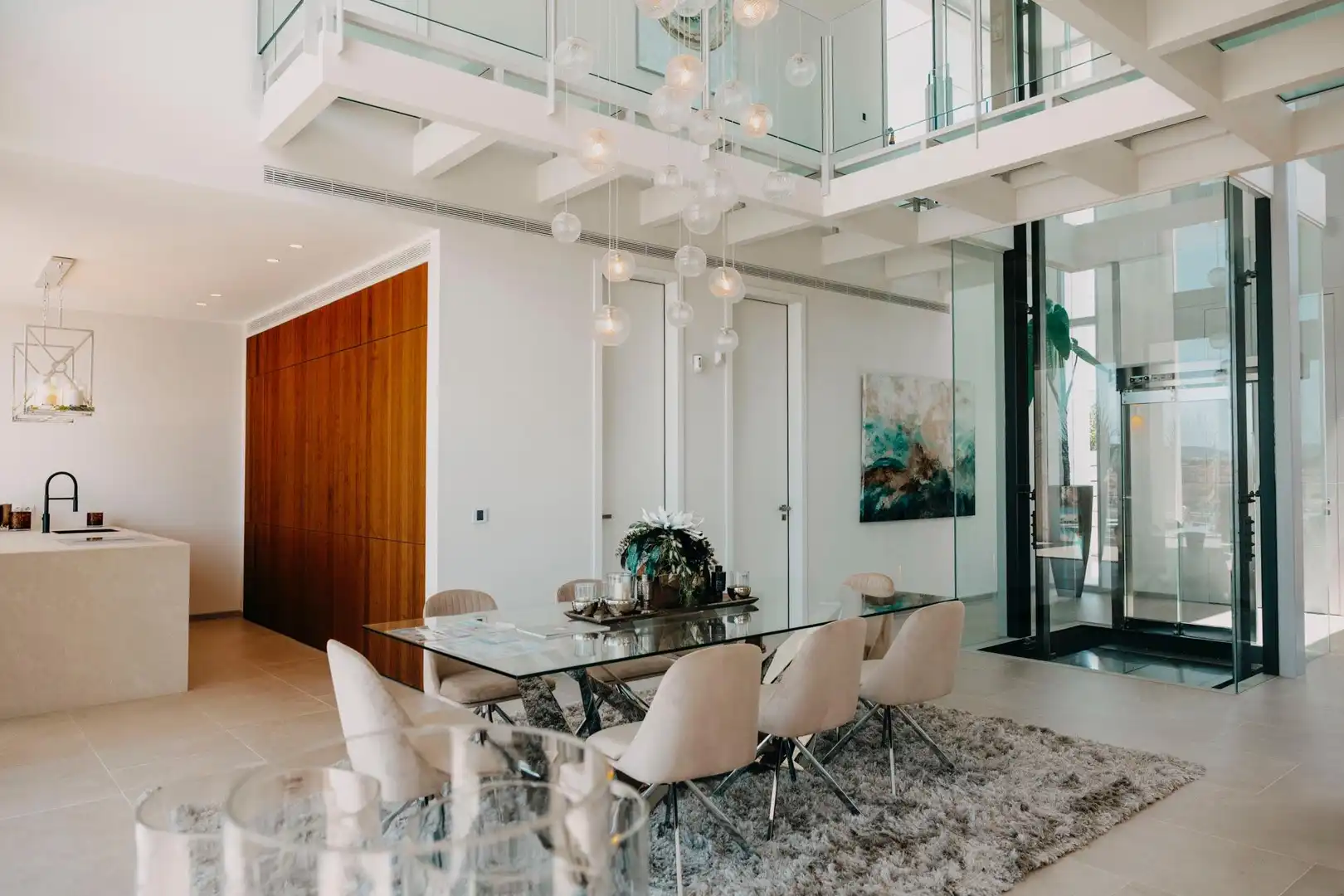 Dining room of Houses for sale in Calvià  with Air Conditioner, Private garden and Terrace