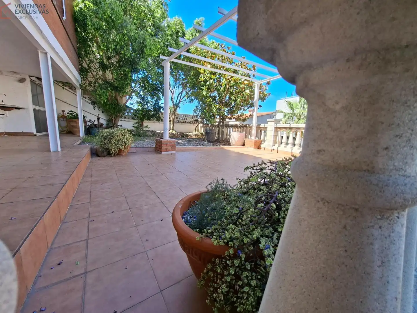 Terraza de Casa o chalet en venta en Sant Just Desvern con Aire acondicionado, Calefacción y Parquet