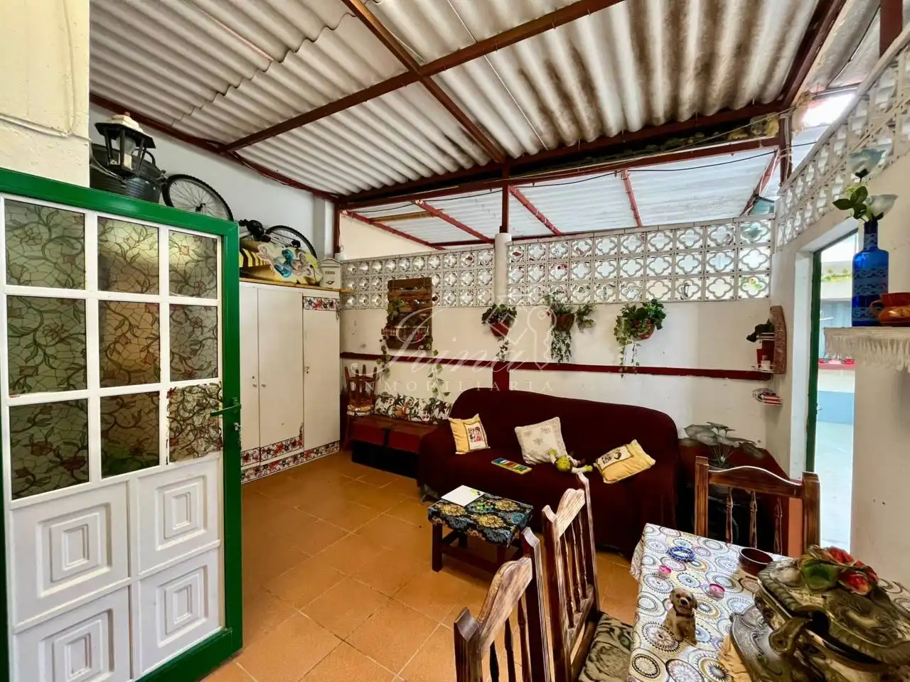 Sala de estar de Casa adosada en venta en Tazacorte