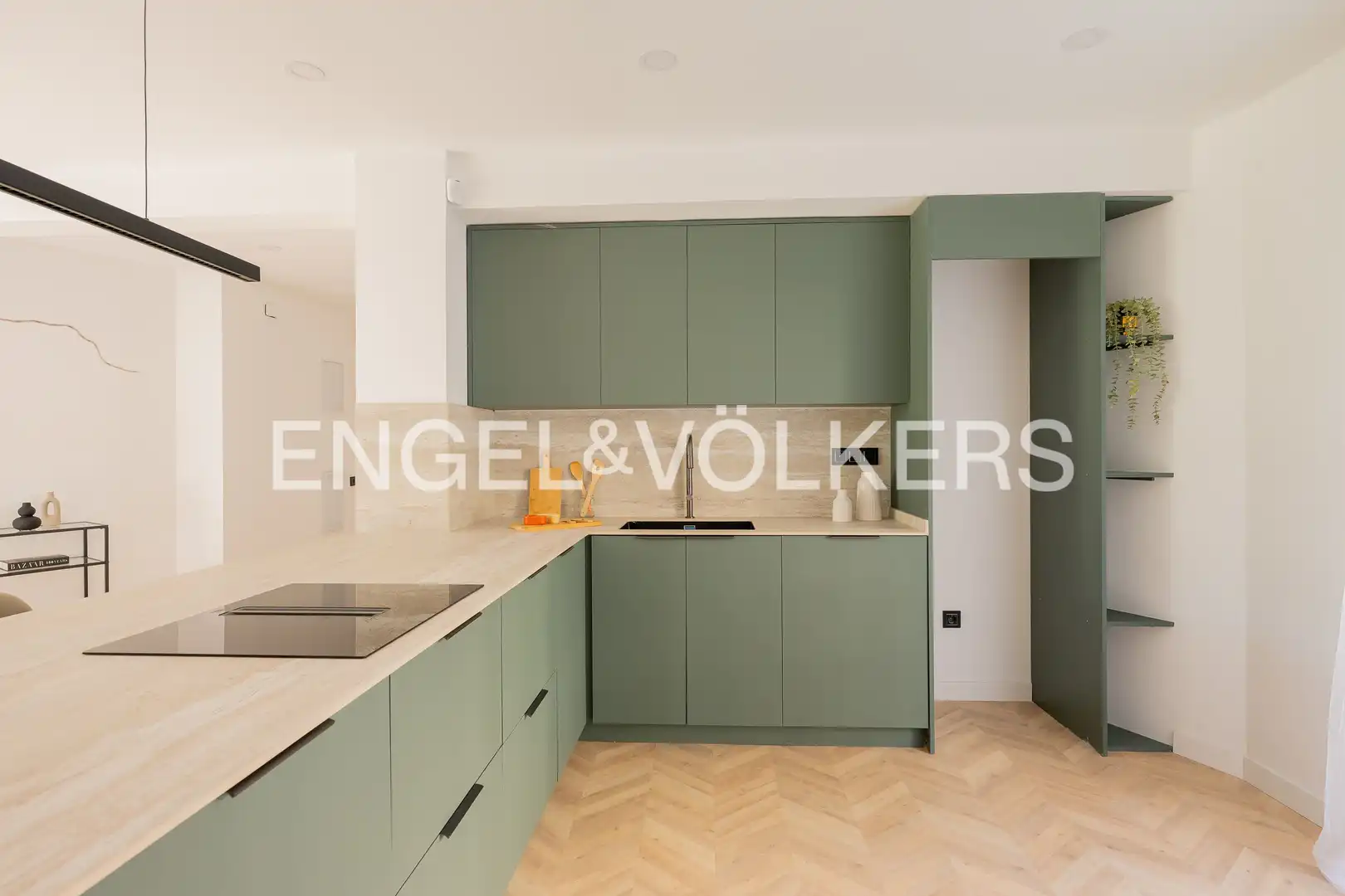 Kitchen of Flat for sale in Madrid  with Air Conditioner, Heating and Terrace