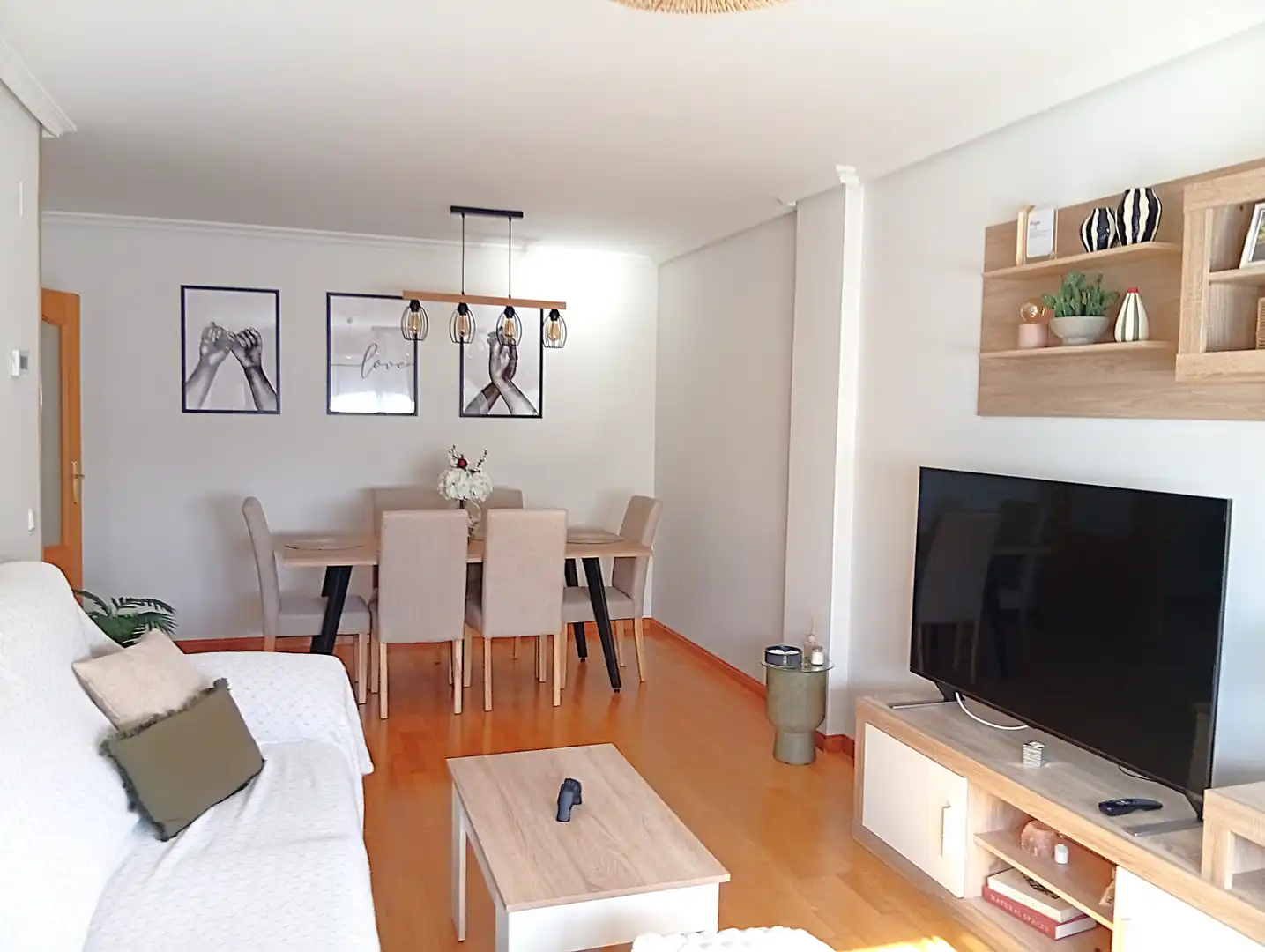 Sala de estar de Piso en venta en Valdemoro con Aire acondicionado, Calefacción y Jardín privado