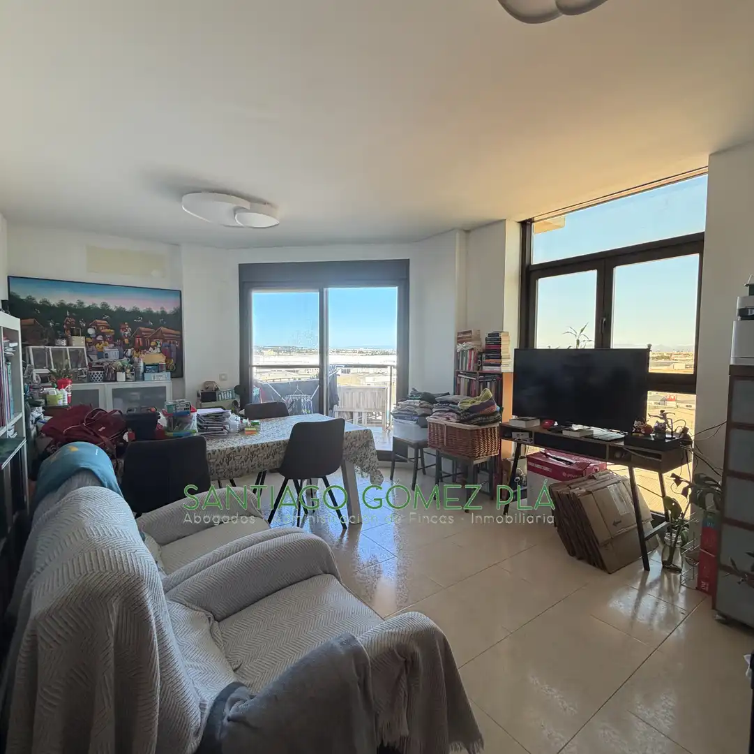 Sala de estar de Piso en venta en Silla con Aire acondicionado, Amueblado y Horno