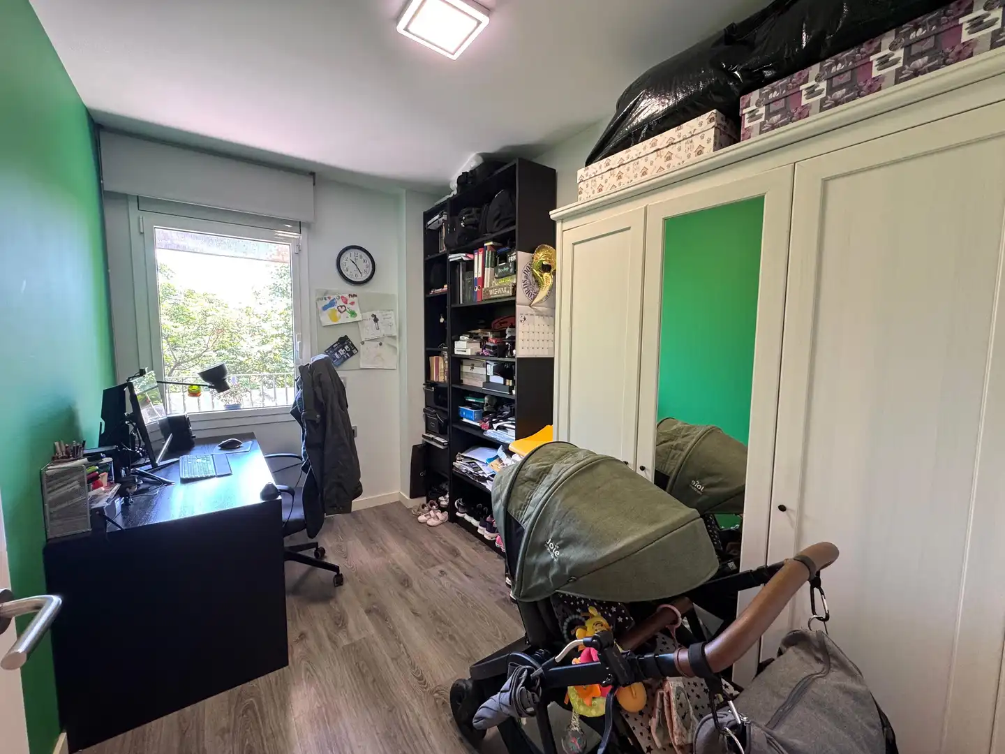Schlafzimmer von Wohnung zum Verkauf in Barcelona mit Balkon