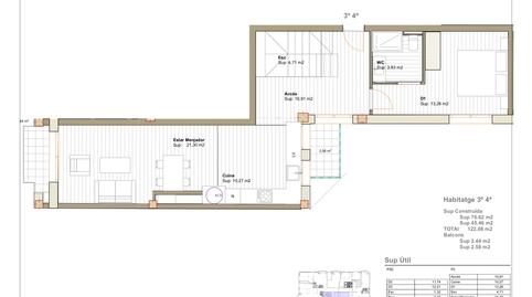 Foto 5 de Dúplex en venta en Carrer de Linné, La Cogullada, Barcelona