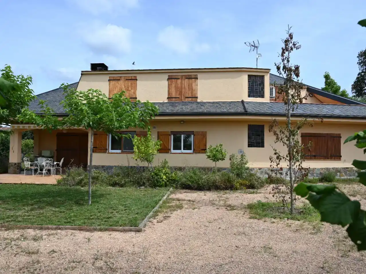 Vista exterior de Casa o xalet en venda en Sant Antoni de Vilamajor amb Aire condicionat i Balcó