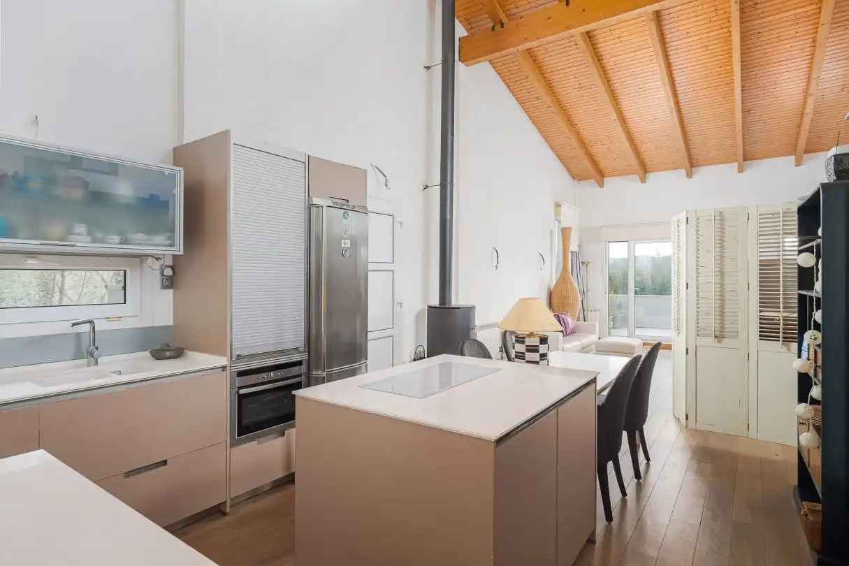 Küche von Wohnung zum Verkauf in Hondarribia mit Heizung, Privatgarten und Terrasse
