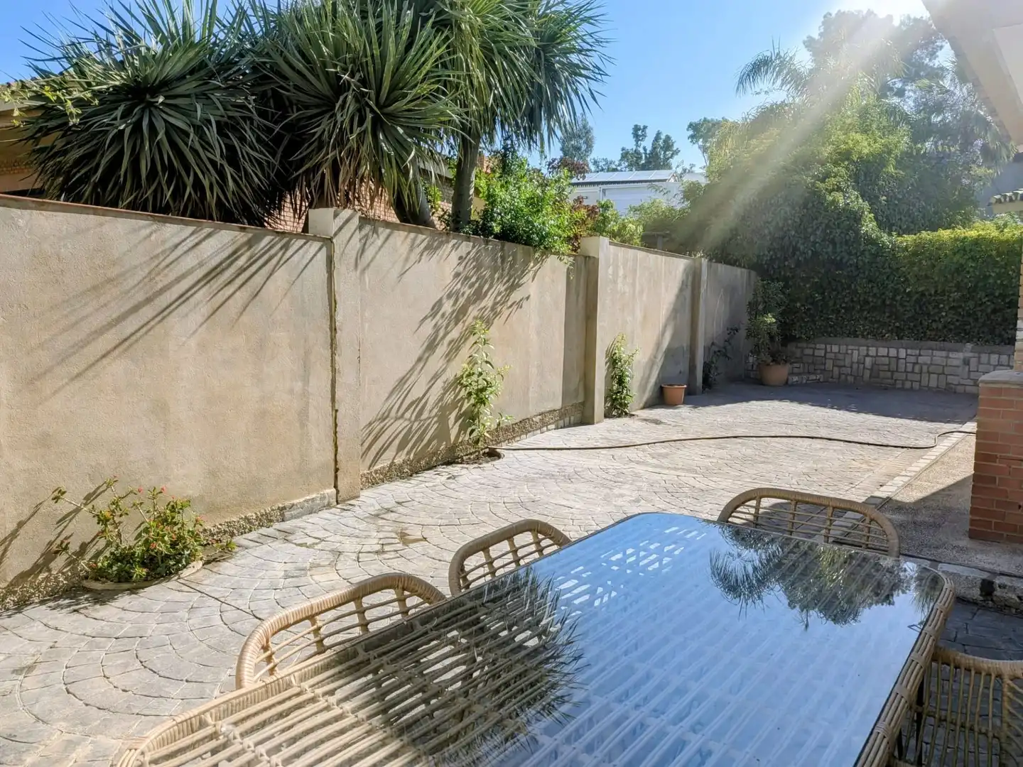 Terraza de Casa o chalet de alquiler en Málaga con Aire acondicionado, Jardín privado y Terraza