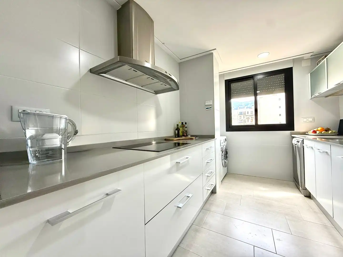 Cocina de Apartamento en venta en Dénia con Aire acondicionado, Calefacción y Terraza
