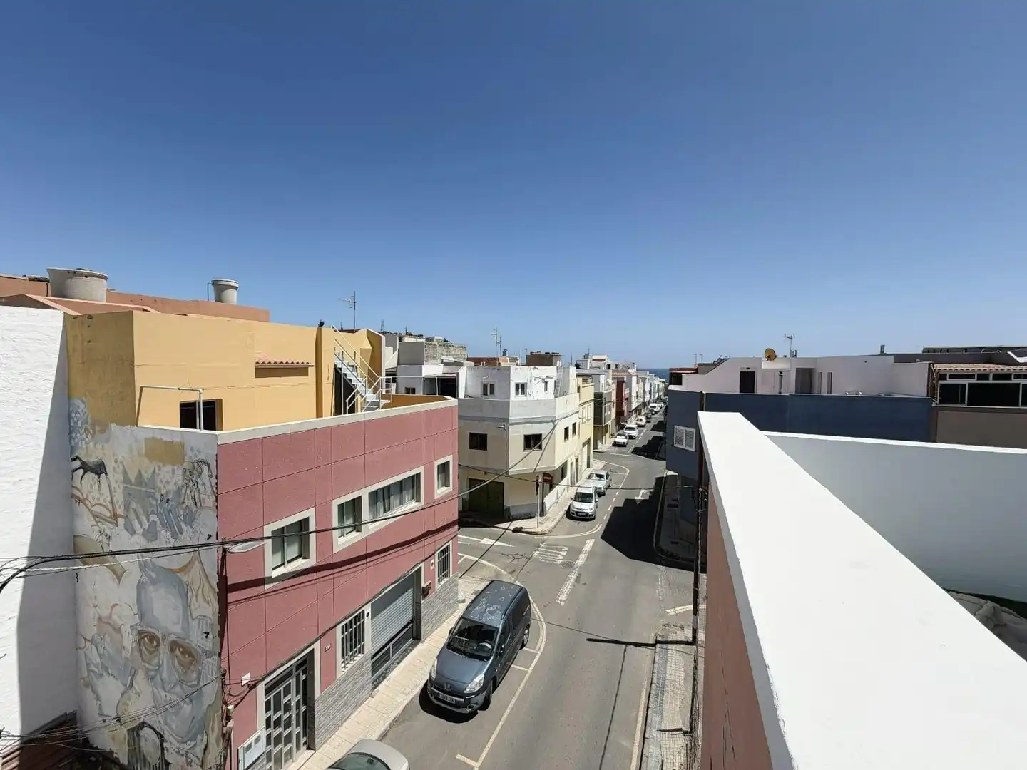 Vista exterior de Àtic de lloguer en Ingenio amb Terrassa i Moblat