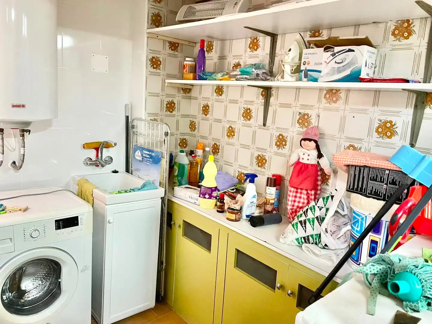 Kitchen of Apartments for rent in Cartagena  with Air Conditioner, Furnished and Washing machine