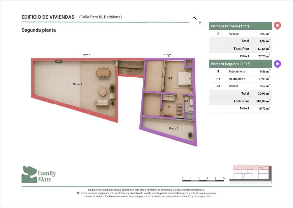 Wohnung zum Verkauf in Carrer de Pere III 22, imagen 15