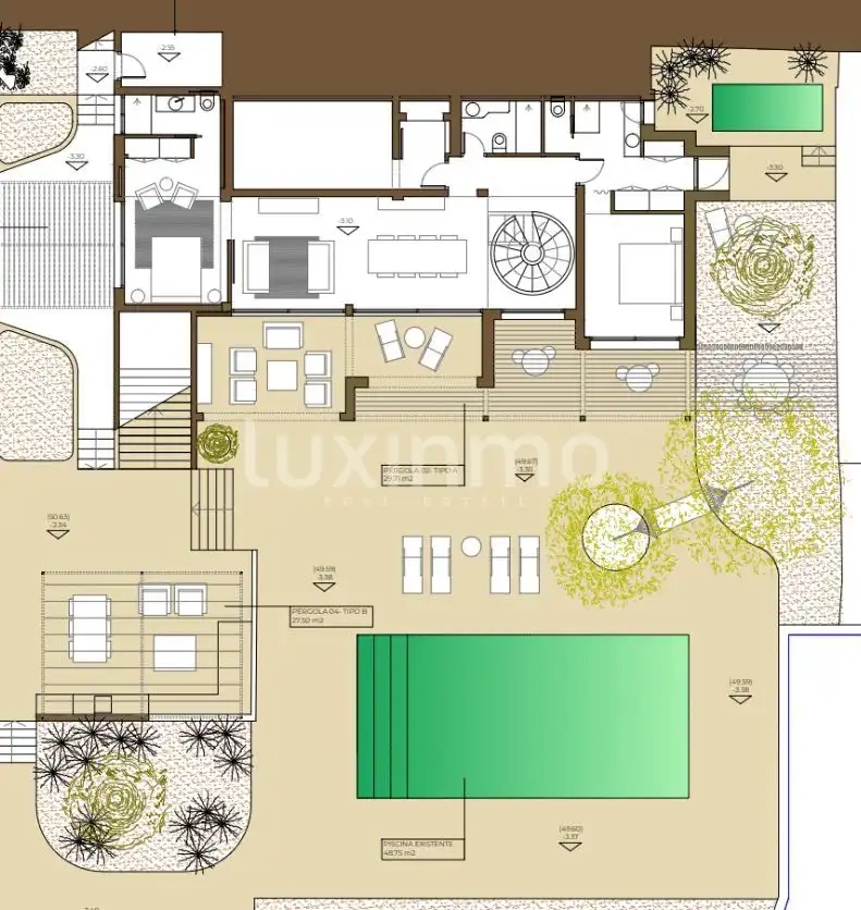 Villa mit Pool zum Verkauf in La Fustera, imagen 23