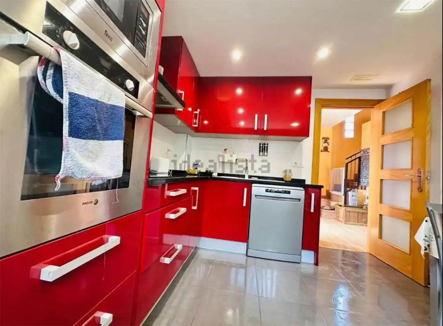 Cocina de Casa o chalet para compartir en Cadrete con Jardín privado, Parquet y Trastero