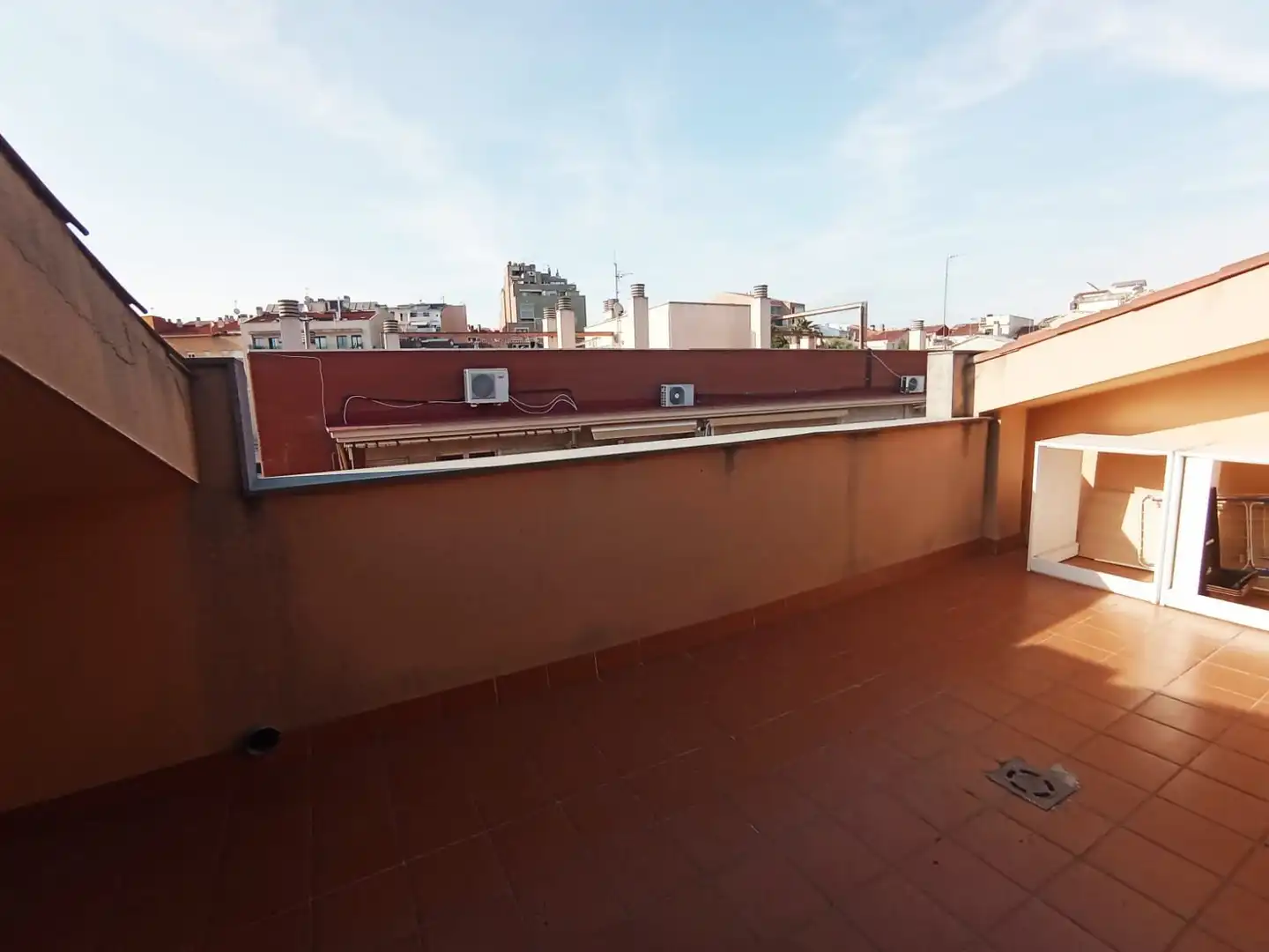Terrasse von Maisonette zur Miete in Terrassa mit Klimaanlage, Heizung und Terrasse