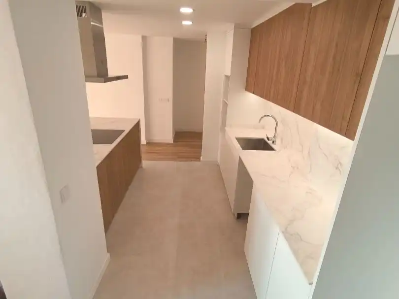 Kitchen of Flat for sale in Alicante / Alacant  with Air Conditioner, Terrace and Balcony