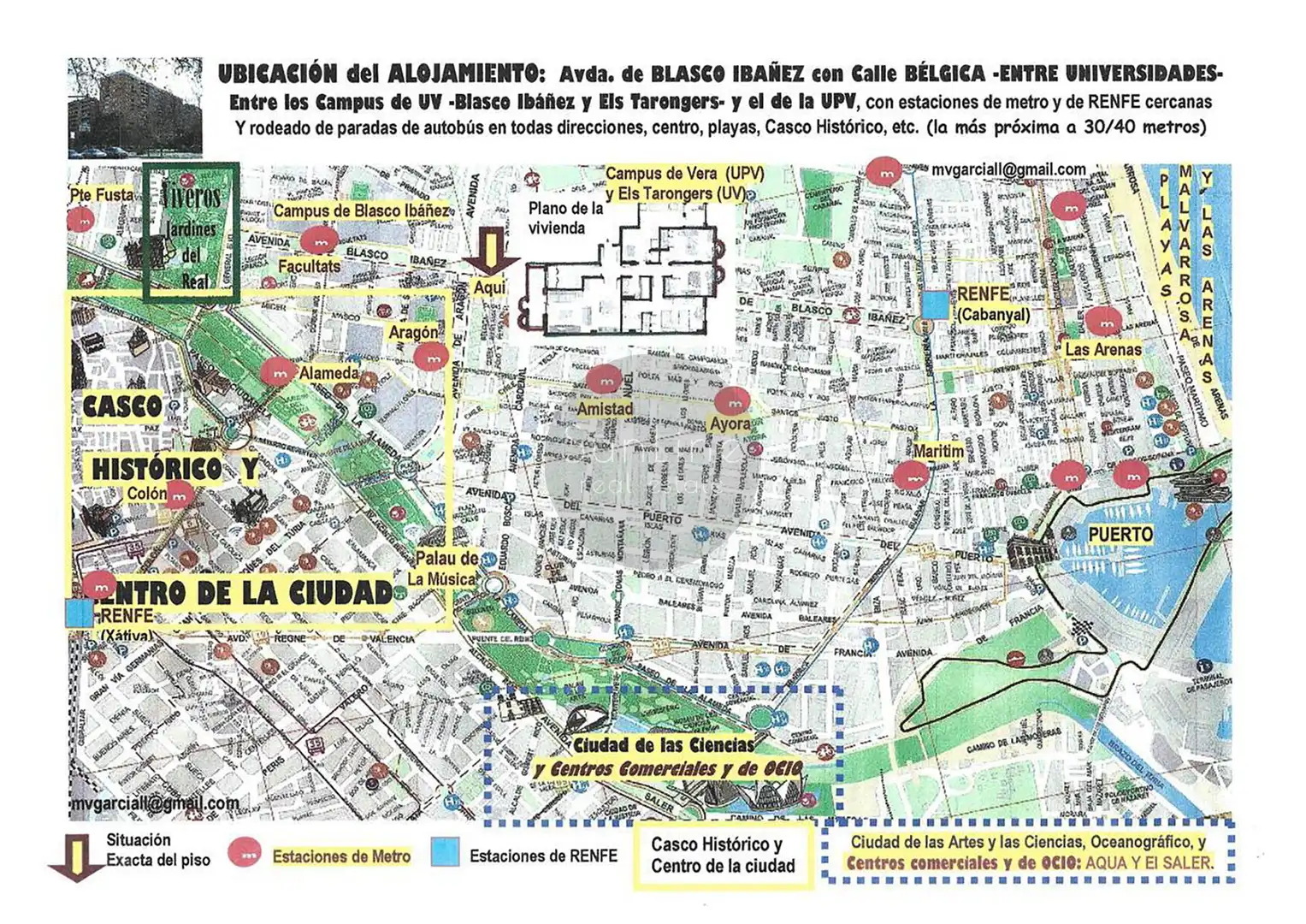 Piso de alquiler en Valencia, Valencia