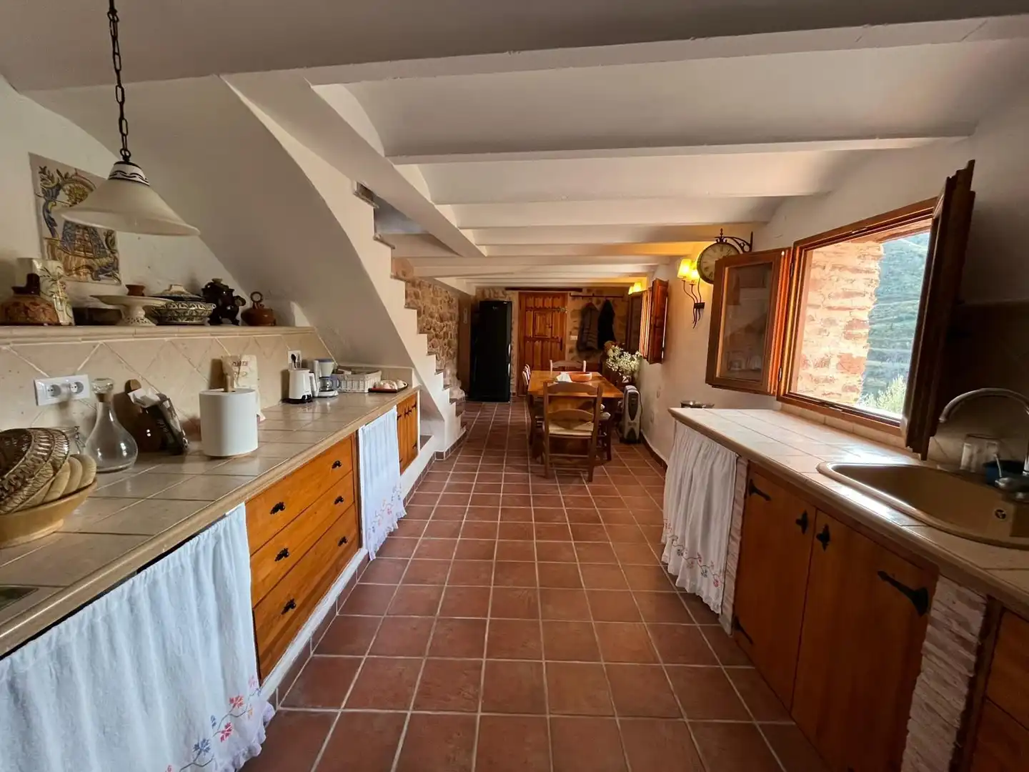 Cocina de Finca rústica en venta en Bejís con Terraza y Amueblado