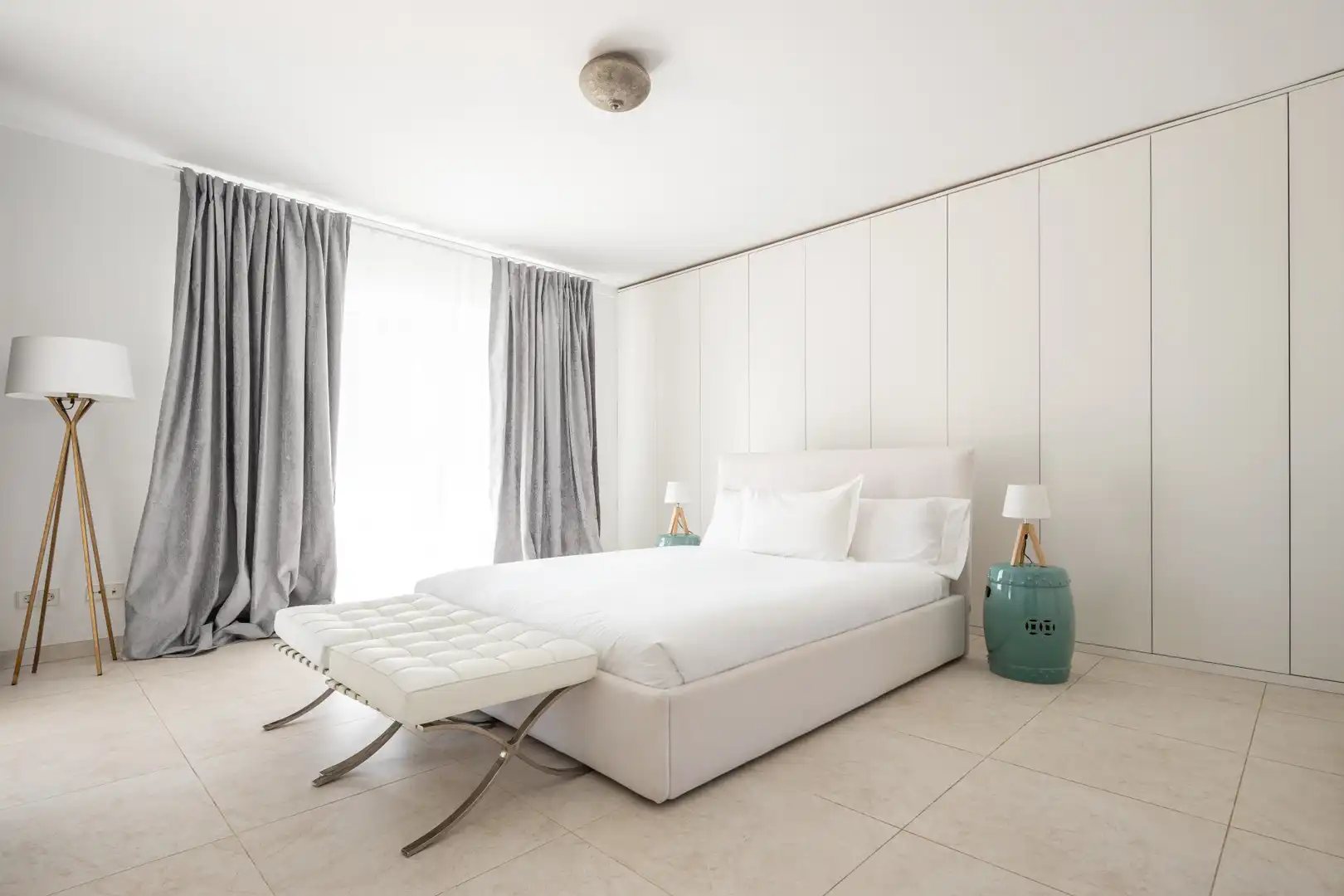 Dormitori de Casa o xalet de lloguer en Marbella amb Aire condicionat, Jardí privat i Terrassa