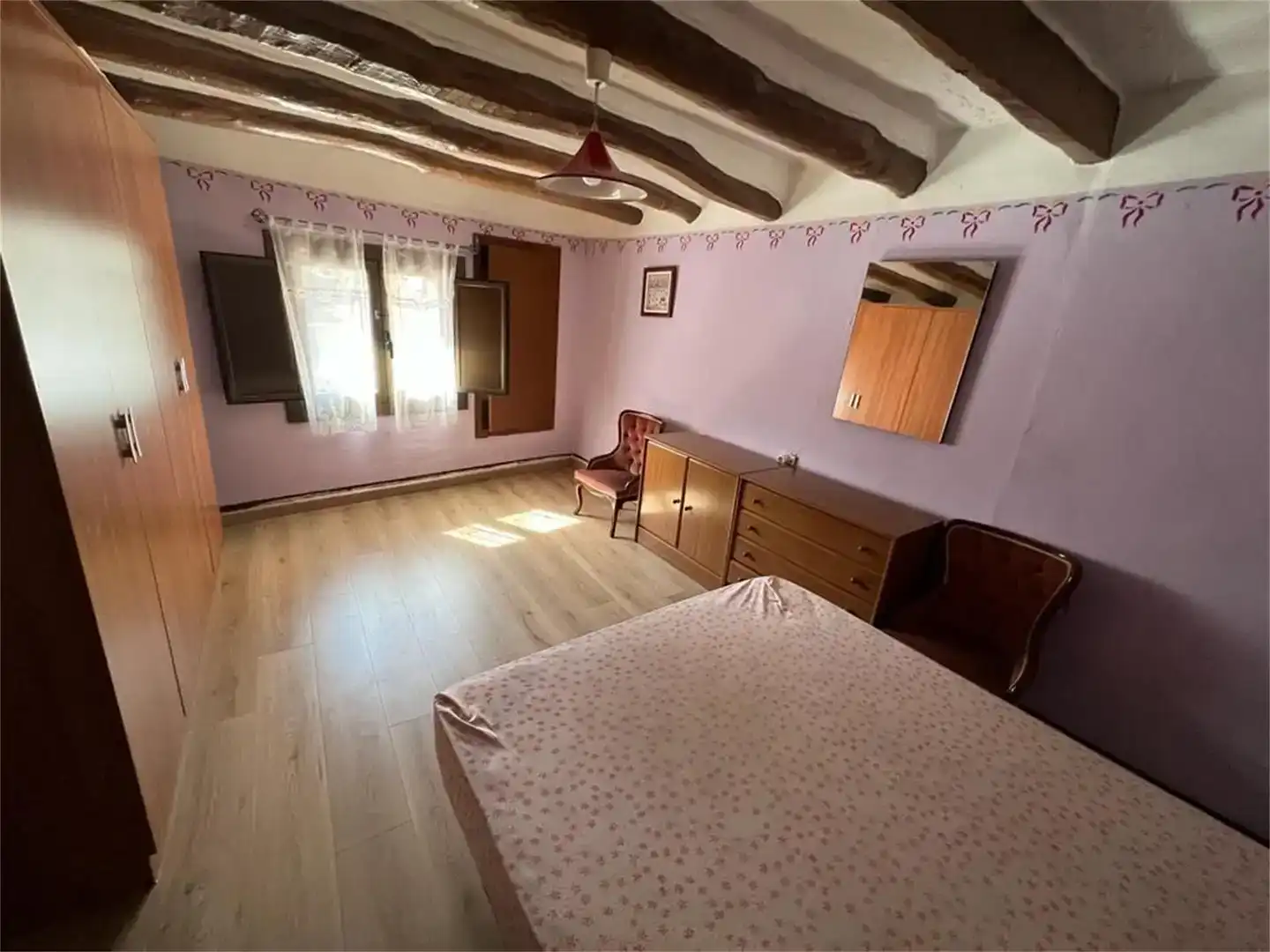 Dormitori de Casa adosada en venda en Cabra del Camp amb Parquet, Traster i Balcó