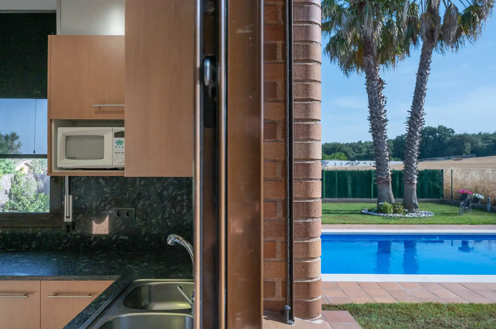 Cocina de Casa o chalet en venta en Quart con Calefacción, Jardín privado y Terraza