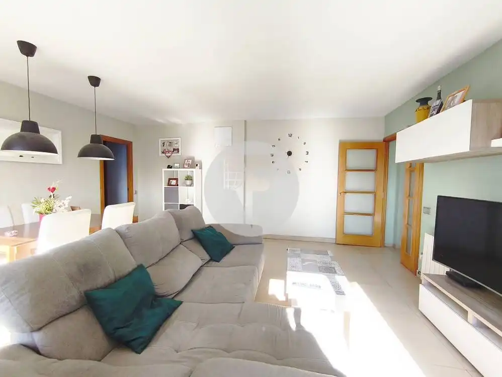 Living room of Attic for sale in Mollet del Vallès  with Air Conditioner, Heating and Balcony