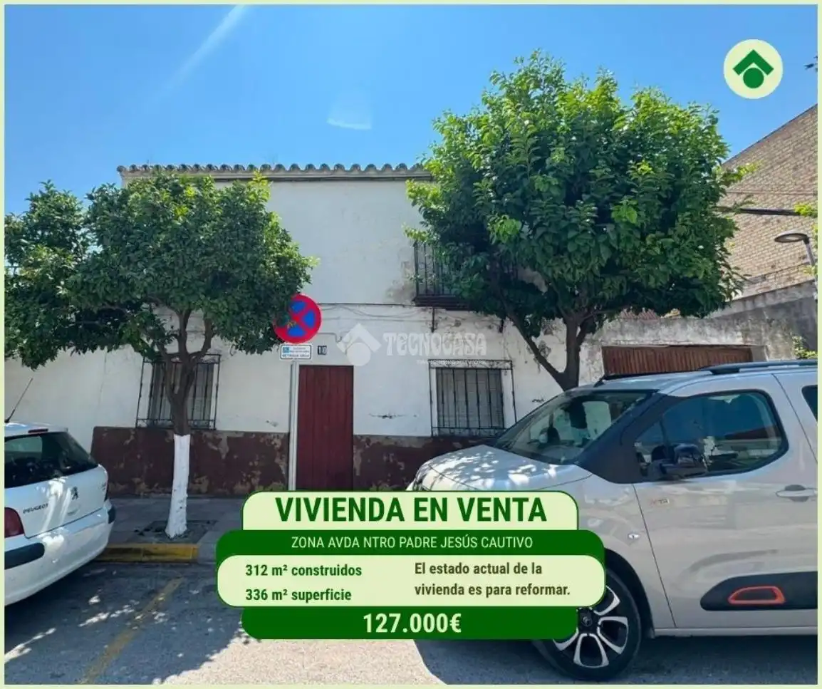 Vista exterior de Casa o xalet en venda en Las Cabezas de San Juan