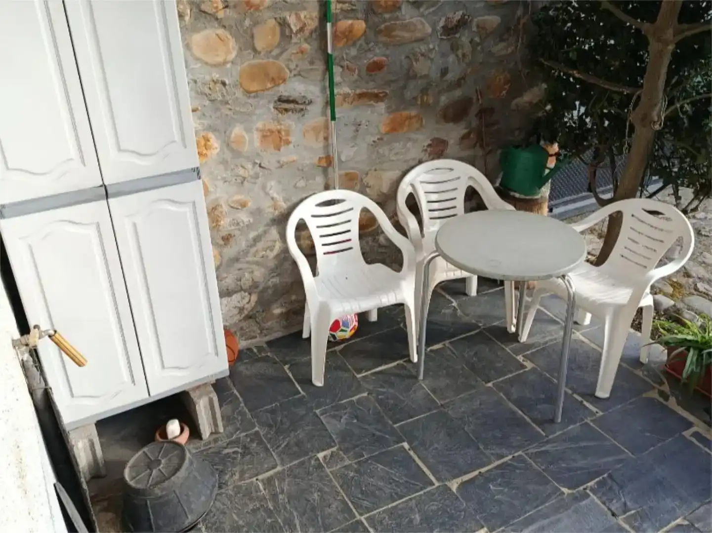 Terraza de Casa o chalet en venta en A Rúa  con Parquet y Trastero