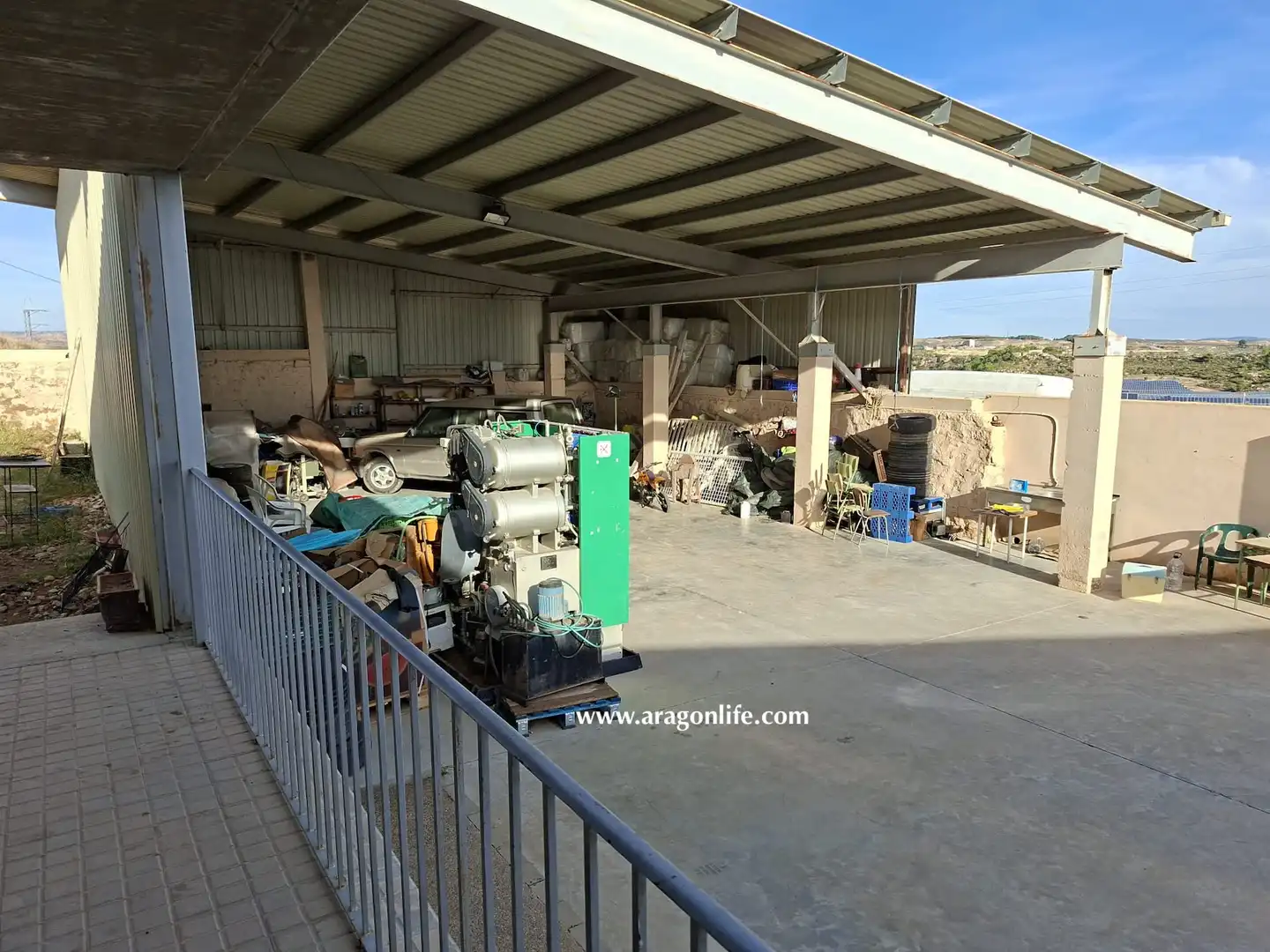 Finca rústica en venta en Chiprana con Jardín privado, Amueblado y Horno