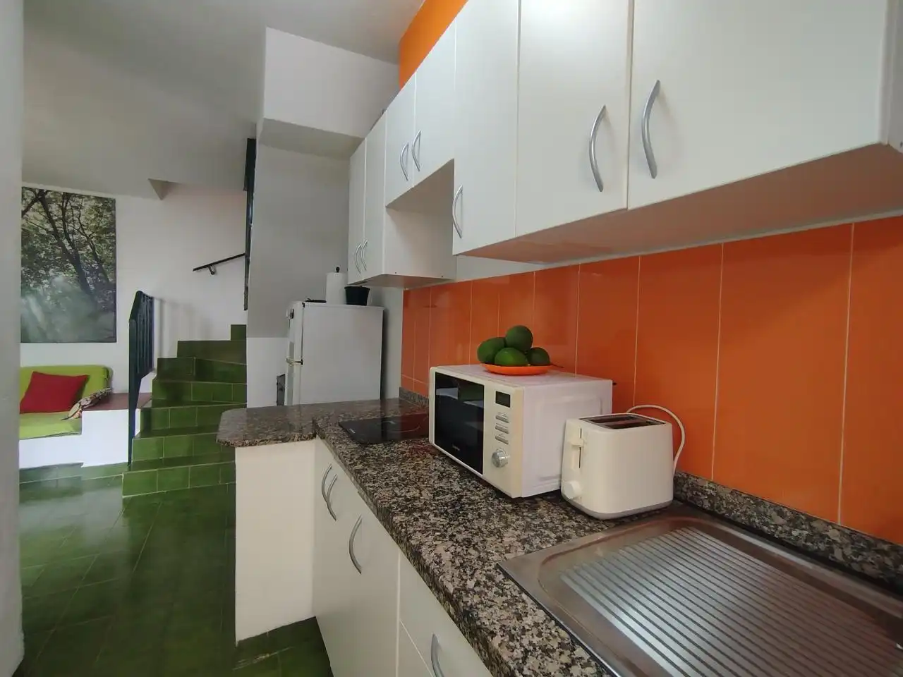 Cocina de Casa o chalet de alquiler en Sonnenland