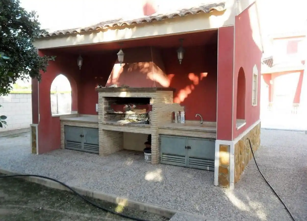 Küche von Haus oder Chalet zur Miete in Orihuela mit Klimaanlage, Heizung und Privatgarten