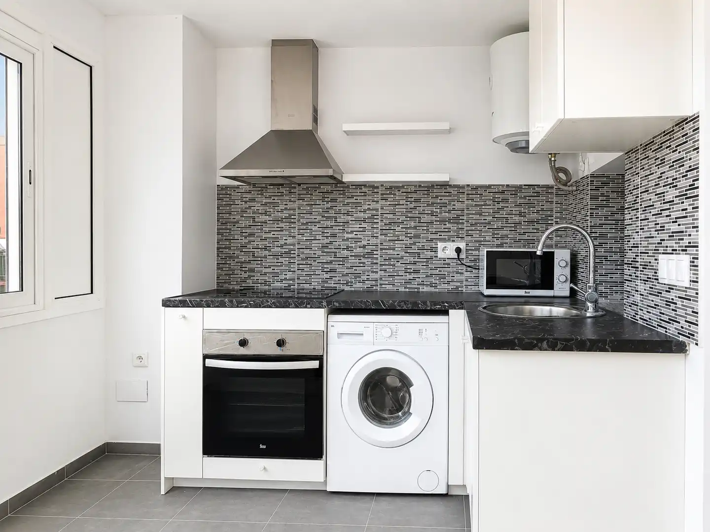 Cocina de Ático en venta en Santa Coloma de Gramenet con Aire acondicionado, Parquet y Terraza