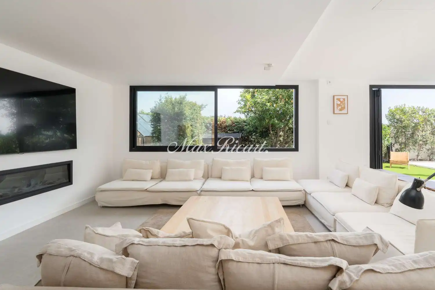 Living room of Houses for rent in Sant Just Desvern  with Air Conditioner, Heating and Terrace